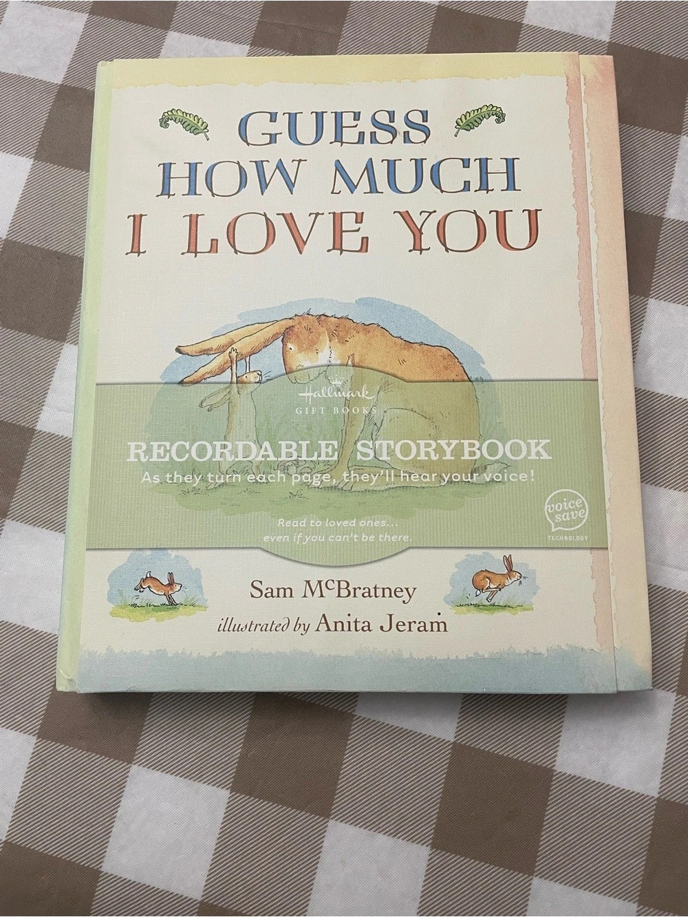 Hallmark Guess How Much I Love You Rare Recordable Storybook